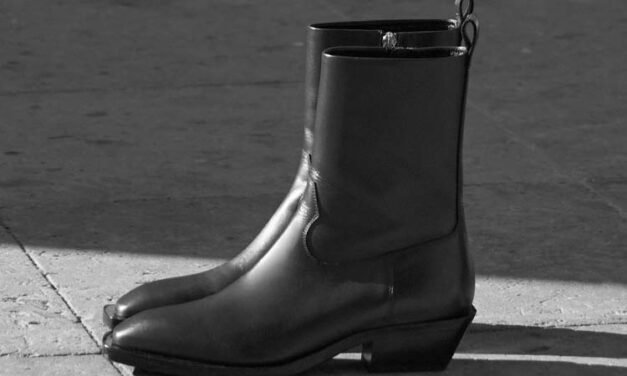 Botas vaqueras de Aeyde se renuevan con puntas cuadradas
