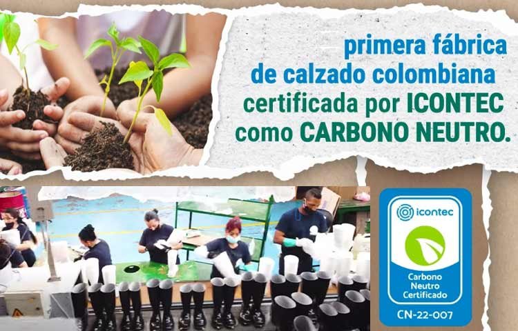 Certificación de Carbono Neutro para empresa de calzado colombiana