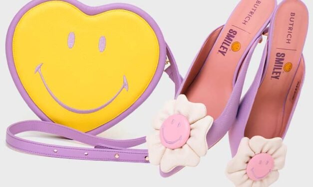 Muchas sonrisas en Colección especial zapatos y bolsos Smiley x Butrich