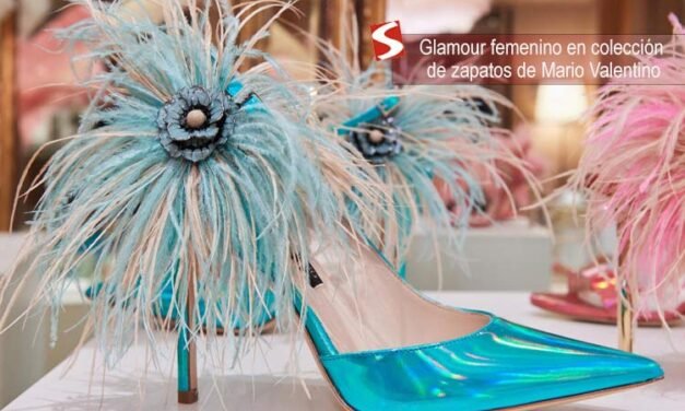 Glamour femenino en colección de zapatos de Mario Valentino