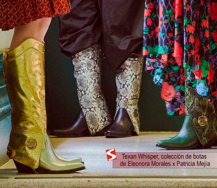 Texan Whisper, botas de Eleonora Morales x Patricia Mejía