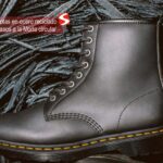 Colección de botas en cuero reciclado Dr Martens: Moda circular