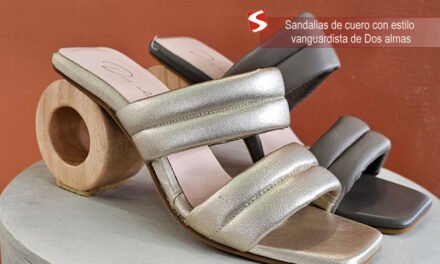 Sandalias de cuero con estilo vanguardista de Dos Almas