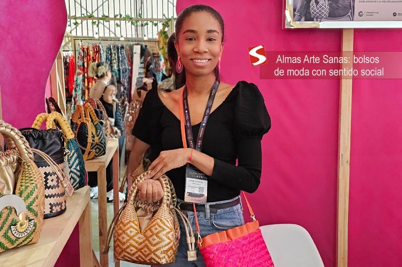 Diana Viveros - Almas Arte Sanas: bolsos de moda con sentido social