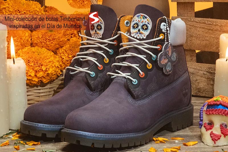 Mini-colección de botas Timberland inspiradas en el Día de Muertos