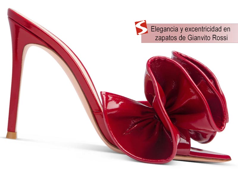 Elegancia y excentricidad en zapatos de Gianvito Rossi