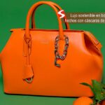 Lujo sostenible en bolsos hechos con cáscaras de Naranja