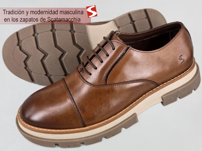Tradición y Modernidad masculina en los zapatos de Scatamacchia Tradición y Modernidad masculina en los zapatos de Scatamacchia