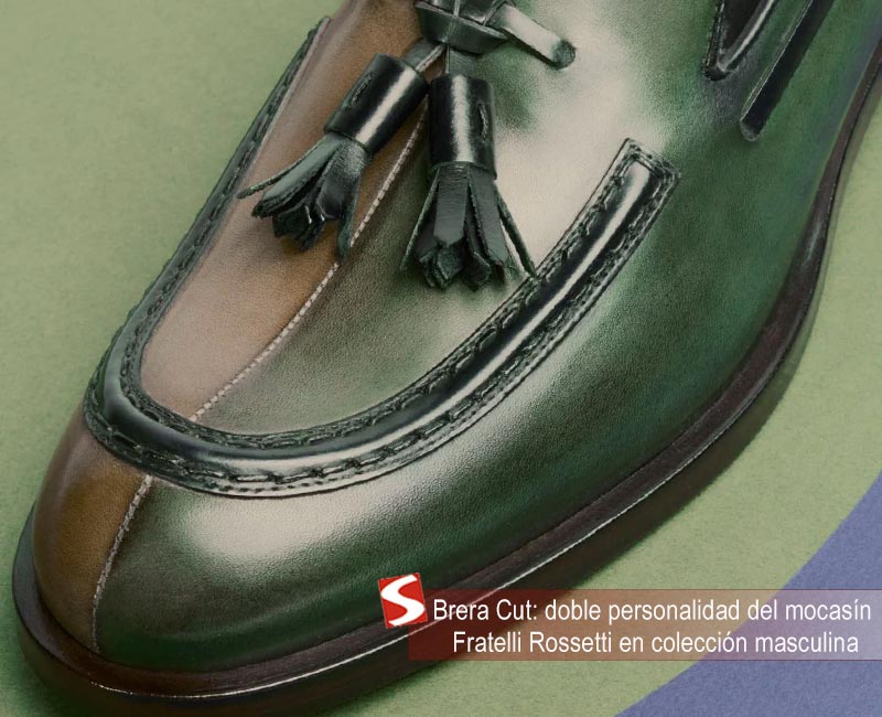 Brera Cut: doble personalidad del mocasín Fratelli Rossetti en colección masculina