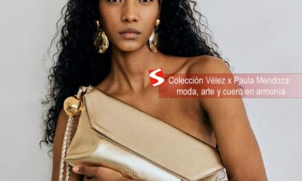 Colección Vélez x Paula Mendoza: moda, arte y cuero en armonía