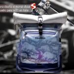 Colombiana diseña morral oficial de Piquadro para la F1 en Italia