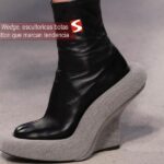 Lounge Wedge las escultóricas botas Louis Vuitton marcan tendencia