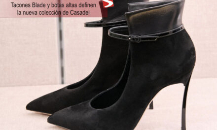 Tacones Blade y botas altas definen nueva colección de Casadei